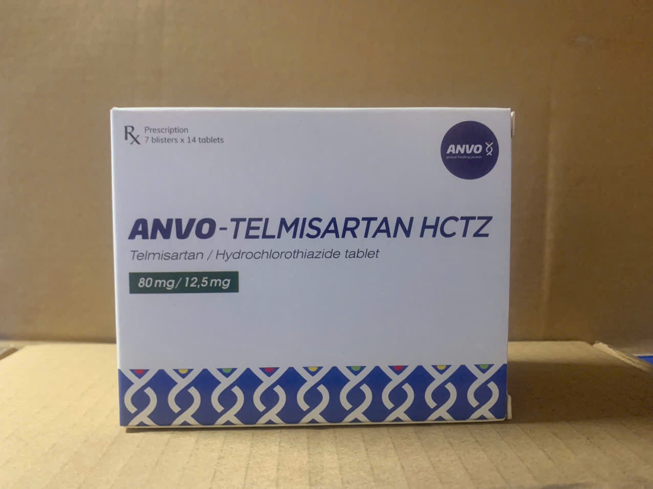 Anvo-Telmisartan HCTZ 80/12,5mg